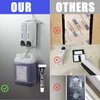 3 in 1 Shower Soap Dispenser, Drill Free Shampoo and Conditioner Dispenser, Shampoo Dispenser Wall Mount, Shower & Shampoo Pump for Hotel, Home, Shopping Mall