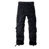 Women's Cotton Casual Military Army Cargo Combat Work Pants with 8 Pocket Black US 8