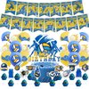 Volleyball Theme Party Supplies Volleyball Birthday Party Decorations Includes Volleyball Happy Birthday Banner Cake Topper Cupcake Toppers Balloons for Sports Party Volleyball Theme Party