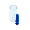 DMV Scleral Cup Lens Inserter Pack of 6, Ventless Contacts Inserter Tool for Scleral Lenses, Hard Contact Lenses, and Prosthetic Eyes, Applies Contacts Safely, Comfortably & Hygienically