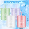 4 Pieces Face Foam Maker Travel Cleanser Face Wash Foamer Convenient Facial Skincare Whip Maker Household Quick Facial Cleansing Tool Lightweight Facial Cleanser Foam Cup for Face Wash Skin Care