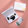 Generic Yssarea Obsidian Roller and Gua Sha - Face Roller | 100% Natural Obsidian Stone Set | Dual Sided Face Massager | Reduces Signs of Aging, Black