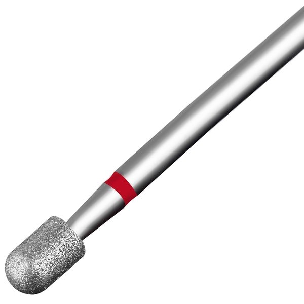 C12rtive Nail Drill Bit,Cylinder Diamond Carbide Cuticle Remover Bit,3/32" Shank,Professional Diamond Carbide Nail Drill Bit for Acrylic Gel Nails,Home Salon & DIY(Fine)