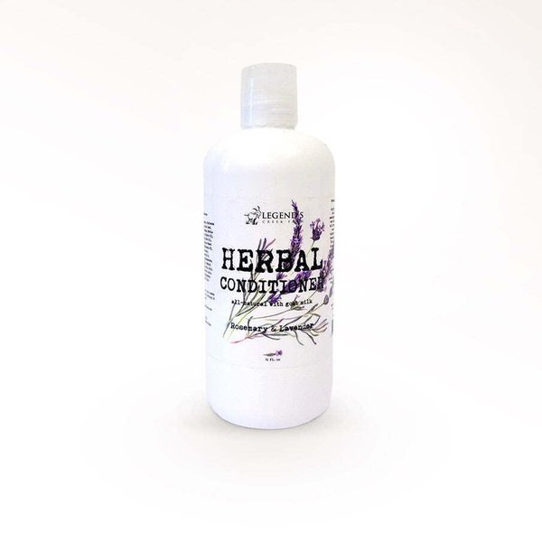 Legend's Creek Farm, Herbal Goat Milk Conditioner, Nourishing, Protecting, and Deeply Hydrating, Certified Cruelty Free (Rosemary & Lavender)