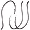 Fishing Catfish Hooks Big River Bait Hooks 100pcs Black Nickel High Carbon Steel Strong Fishing Hooks Saltwater