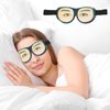 Honbay 3D Funny Eyeshade Soft Sleep Eye Mask with Adjustable Head Strap for Travel, Game, Party, Rest, Sleeping (Girl)
