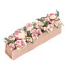 VBESTLIFE Dollhouse Rectangle Flower Pot,1/12 Scale Miniature Rectanglar Planter Box Decor for Doll House Ornament Dollhouse Accessories
