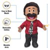 14" Carlos, Hispanic Dad/Businessman, Hand Puppet