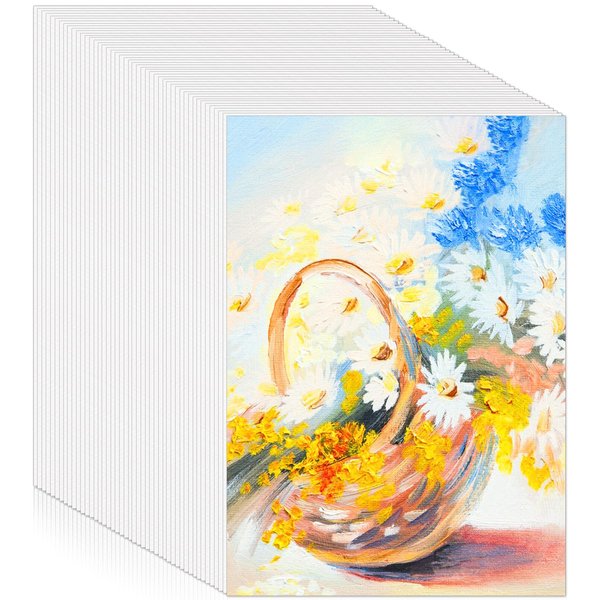 60 Sheets Watercolor Paper Bulk, 140 lb/300 GSM Cold Press Paper White Water Color Paper for Kids Child Students Adults Artists Watercolor Drawing Gift Cards(5 x 7 Inch)