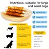 HealthyBones Chicken Breast Wrapped Natural Dog Treats for Cocker Spaniel and Other Med Sporting Dogs, 18 Count