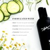 The Hair Shop Hair Extension Shampoo, Gentle Cleansing Formula Designed for Hair Extension, Paraben-Free, Color-Safe, Vegan, Infused with Chamomile Rosemary, Aloe, Cucumber and Biotin