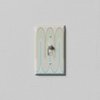 SnazzySwitch Green Retro Waves Decorative Light Switch Cover - Single Toggle Wall Plate