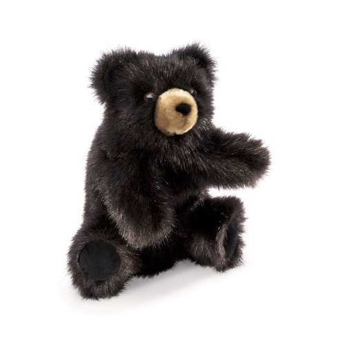 Folkmanis Baby Black Bear Hand Puppet, 1 EA