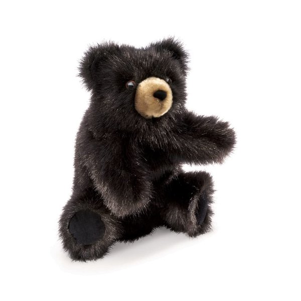 Folkmanis Baby Black Bear Hand Puppet, 1 EA