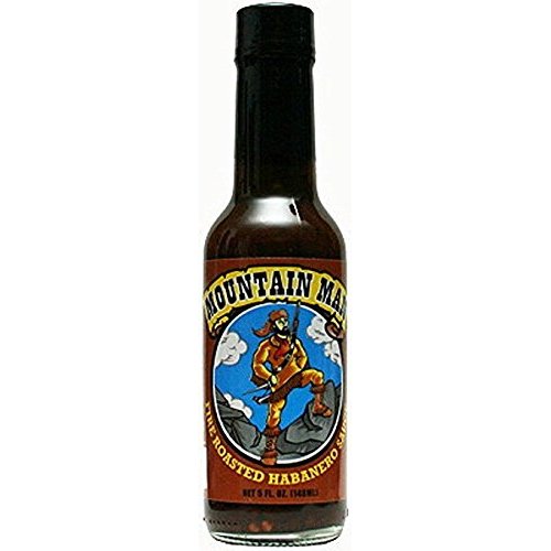Mountain Man Fire Roasted Habanero Hot Sauce 5oz (Pack of 3)
