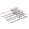 6pc Nail Art Drill Bits and Sanding Bands Compatible for AIRSEE/MelodySusie/OVX/JEWHITENY/COSITTE Electric Nail Drill, 3/32 inch Nail Bits for Nail Drill