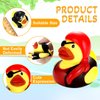 2 Inch Mini Pirate Rubber Ducks Toys Cruise Ducks Cute Yellow Duck Decor Bathtub Pool Toys Pirate Party Favors for Carnival Supplies Baby Shower Birthday Christmas Party Favor Gifts (48 Pcs)
