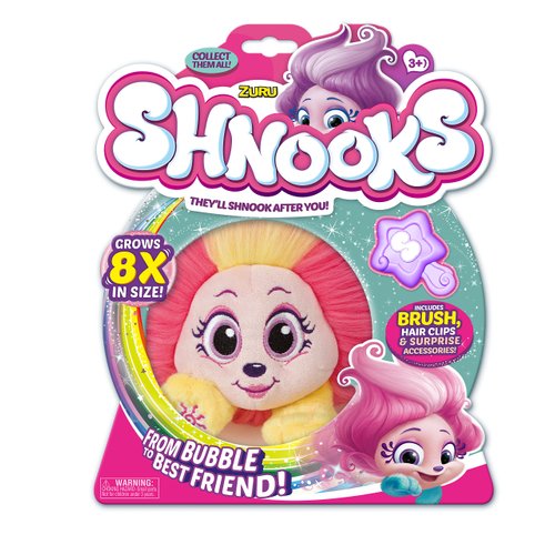 Shnooks Soft Plush Toy with Accessories - (Styles May Vary)