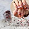 JERCLITY 10 Rolls Chinese Style Nail Foil Transfer Sticker Plum Orchid Bamboo Ink Painting Pattern Nail Foil Sheets Foil Nail Art Decals Nail Foil Transfer Stickers Foil Nail Wraps for Foil Nail Art