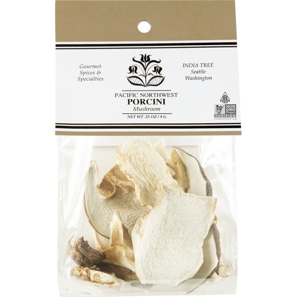 India Tree Porcini Mushrooms, .35 oz (Pack of 3)