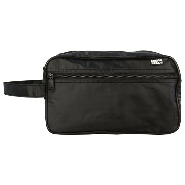 Ensign Peak Toiletry Travel/Shaving Bag, Black