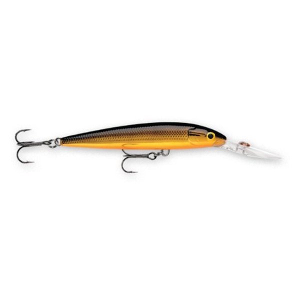 Rapala Down Deep Husky Jerk 10 Fishing lure, 4-Inch, Gold