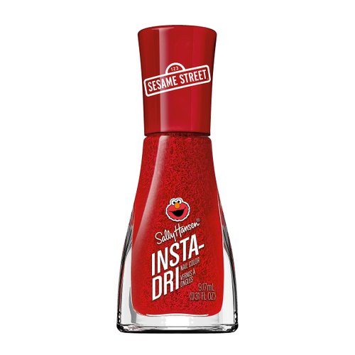 Sally Hansen Insta-Dri - Sesame Street Collection - Nail Polish - Elmo Loves Hue - 0.31 fl oz