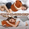 Capybara Plush Stuffed Animal-16'' Capybara Plush Toy, Capybara Plush Pillow, Cute Soft Plush Capybara Plushie Stuffed Toys, Capybara Plush Pillows Toy Decoration Doll Gift for Kids Girls Boys