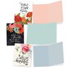 The Best Card Company - 20 All Occasion Note Cards (4 x 5.12 Inch) - Blank Boxed Set (10 Designs, 2 Each) - Praise Papers AM6635OCB-B2x10