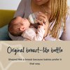 Tommee Tippee Closer to Nature Antii-Colic Baby Bottle, 9OZ Slow-Flow Breast-Like Nipple, Pack of 2, Pink