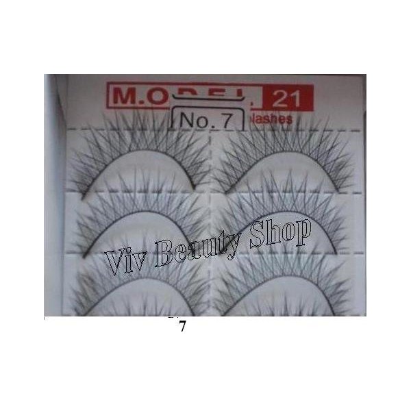 Model 21 False Eyelashes No. 7, 10 Pairs