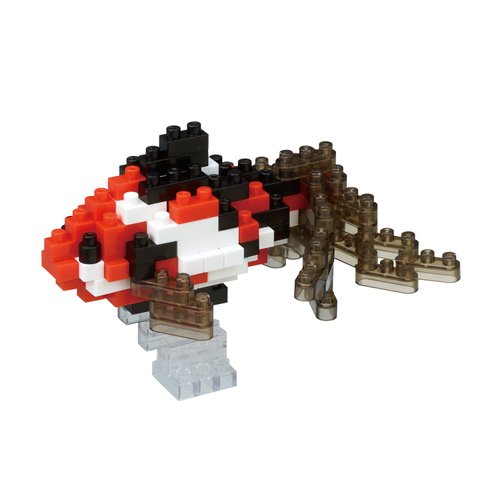 Nanoblock Waking Goldfish Black Building Kit