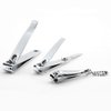 12 Pcs Nail Clippers for Fingernails by YWQ - Swing Out Nail Cleaner/File - Popular Gifts for Men & Women - Best Sharp Stainless Steel Clipper - Wide Easy Press Lever