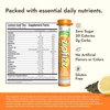 Zipfizz Daily Energy Drink Powder, Lemon Iced Tea, 20 Pack | 3-in-1 Sustained Energy, Rapid Hydration, and Essential Vitamins | Sugar-Free | Electrolyte Powder | Contains Vitamin B-12 & Antioxidants