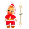 Cry Babies Tiny Cuddles Christmas Claus - 9" Baby Dolls, Cries Real Tears, Santa Themed Pajamas