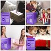 Totola Piggy Bank Electronic Mini ATM for Kids Baby Toy, Auto Scroll Paper Money Safe Coin Banks Saving Box Password Code Lock for Children,Boys Girls Best Birthday Gift (Purple)