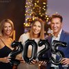 KatchOn, 16 Inch 2025 Black Balloons - New Years Eve Party Supplies 2025 | 2025 Balloons Black for Happy New Year Decorations 2025 | New Years 2025 Black Balloons for Senior Night Decorations 2025