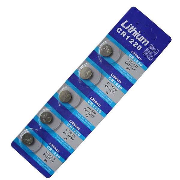 New 20 X Cr1220 Br1220 1220 3V Lithium Batteries FBA