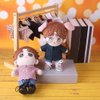 niannyyhouse Solid Color Plaid Striped Shirt Jeans Glasses Leather Shoes 10cm 15cm 20cm Plush Doll Clothes Soft Stuffed Plush Toy Dress Up Accessories (A10-15cm)