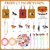 Foilswirl 172Pcs Horse Birthday Party Favors Supplies Non Woven Bags Rubber Wristbands Bubble Wands Straws Punch Balloons Sticker Horse Gifts for Horse Pinata Western Cowboy Themed Parties