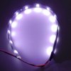 HYADA DC 12V Waterproof 1Ft 12 LED Strip Underbody Light with 6 inches wires for motor (White,Pack of 6)