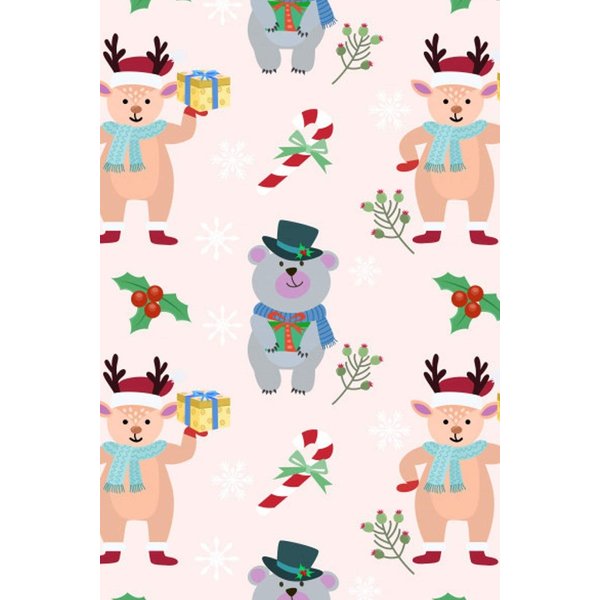 LINED NOTEBOOK: Cute Toy Animals JOURNAL, PAPERBACK, NOTEBOOK, DIARY, COMPOSITION BOOK For Girls, Women, Children and adults. PERFECT FOR WRITING IN, ... GUYS, MEN, WOMEN AND STUDENTS OF ALL AGES