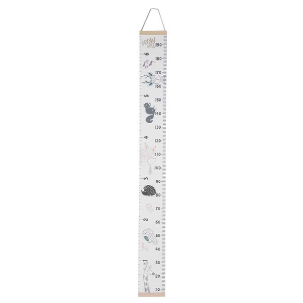 GLOGLOW Growth Chart, Height Chart Cute Wall Ruler Removable Height Measure Chart Wall Sticker Height Measure Home Room Decoration Child Toy Growth Chart for Kids(#1)