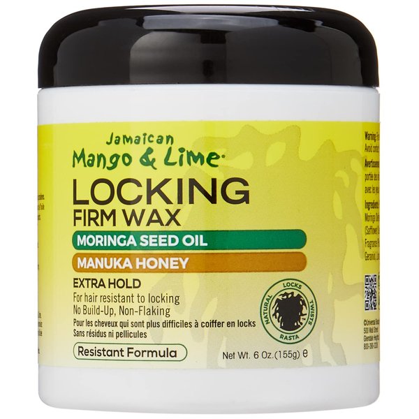 Jamaican Mango & Lime Locking Firm Hair Wax 6 oz