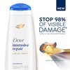 Dove Ultra Care Shampoo Intensive Repair for Damaged Hair Shampoo with Bio-Restore Complex 12 oz