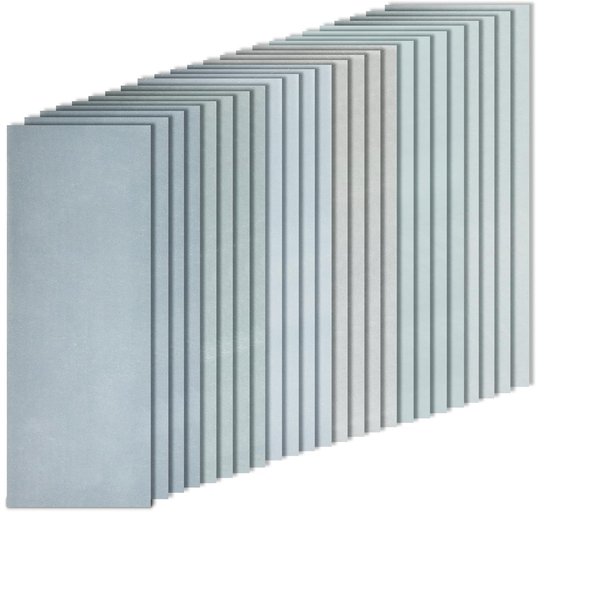 20PCS Sand Paper 3000 Grit Sandpaper Sheets, 9 x 3.6 Inch Wet Dry Sandpaper Sheets, Sand Paper for Metal, Wood Furniture, Automotive and Crafts