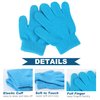 DOOVID Kids Knit Gloves Full Fingers Winter Gloves for Little Boys Girls Stretchy Warm Magic Gloves Age 5-11 Red One Size