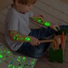 EMOME Glow Tattoos for Kids, Fake Tattoos Stickers for Boys and Girls, Luminous In The Dark Temporary Tattoos Kids, Children Glow Birthday Party Supplies Goodie Bags Stuffers (Various)