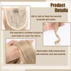 Gangel Ponytail Extension Curly Wavy Pony Tails Wrap Around Hairpiece Synbthetic Clip in Hair Extensions Magic Paste Hair Wraps Hair Ponytail for Women and girls(Pack of 1) Blonde Platinum Mix(27613)
