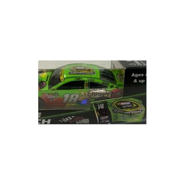 Winners 2015 Kyle Busch Cup Champion Crispy M&M's 1:64 Diecast Car Measures 3in x 1in x 1in